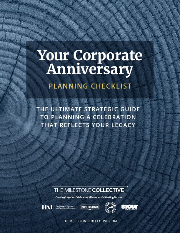 Your Corporate Anniversary: Planning Checklist
